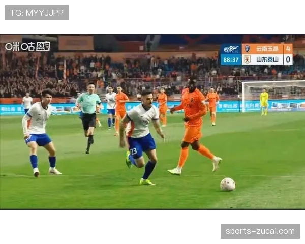 玉昆4-0泰山数据碾压:射门17-5射正8-1,控球49%却造4球高效典范